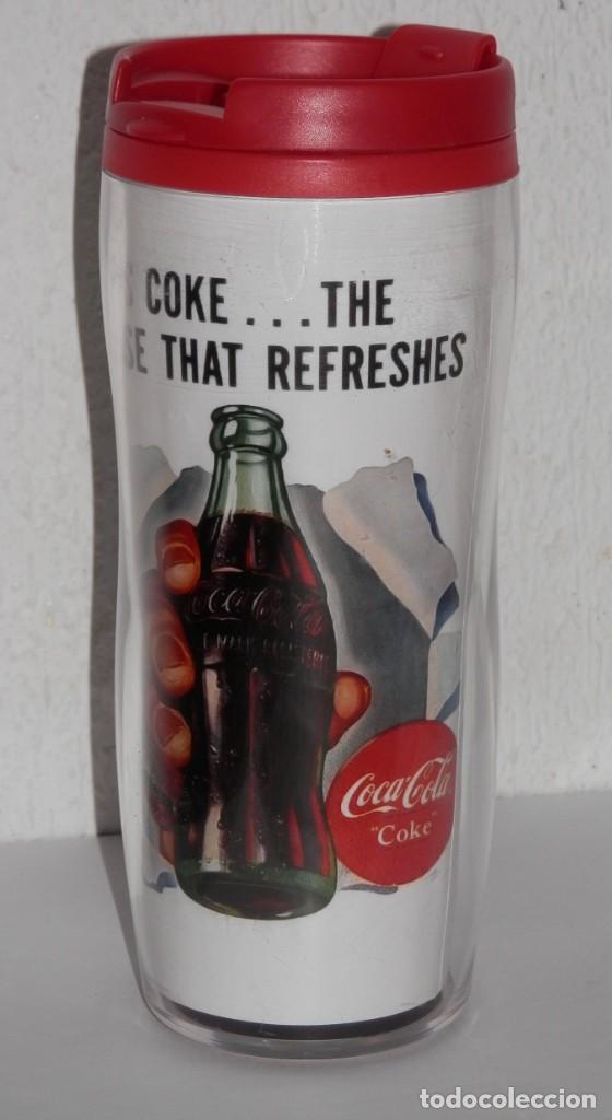 Coleccionismo de Coca-Cola y Pepsi: VASO DE PLAYA DE LA COCA-COLA - Foto 1