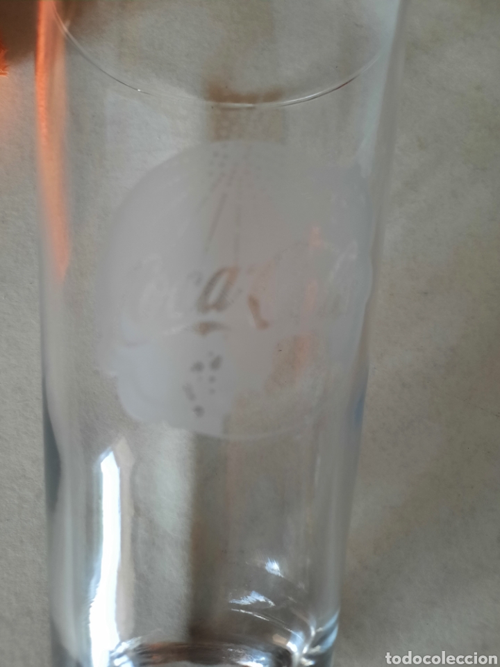 Coleccionismo de Coca-Cola y Pepsi: Vaso Coca Cola Real Madrid - Foto 3
