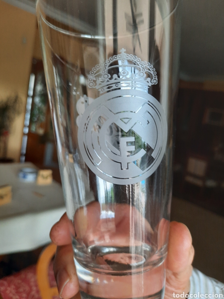 Coleccionismo de Coca-Cola y Pepsi: Vaso Coca Cola Real Madrid - Foto 5