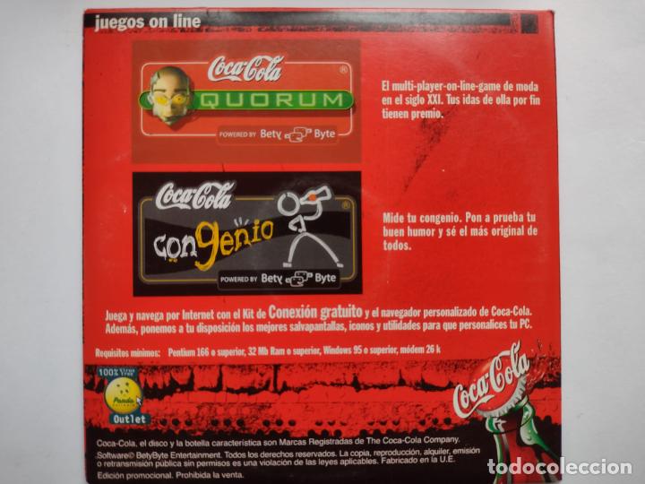 Coleccionismo de Coca-Cola y Pepsi: CD COCA COLA - Y T&Uacute; &iquest;A QU&Eacute; JUEGAS? - Foto 2
