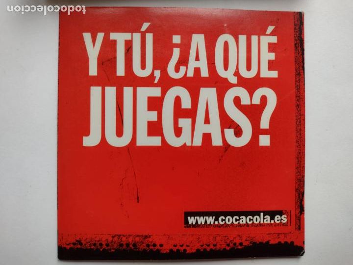 Coleccionismo de Coca-Cola y Pepsi: CD COCA COLA - Y T&Uacute; &iquest;A QU&Eacute; JUEGAS? - Foto 1