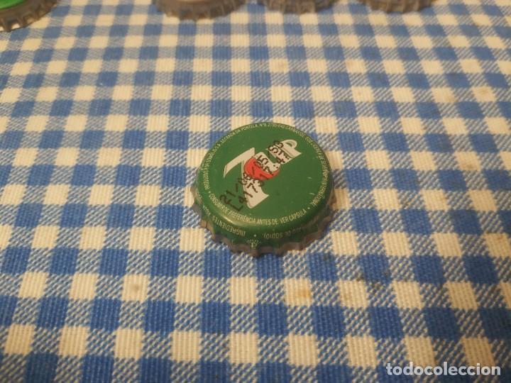 Collectionnisme de Coca-Cola et Pepsi: Chapa 7UP PT (P-CROWN)