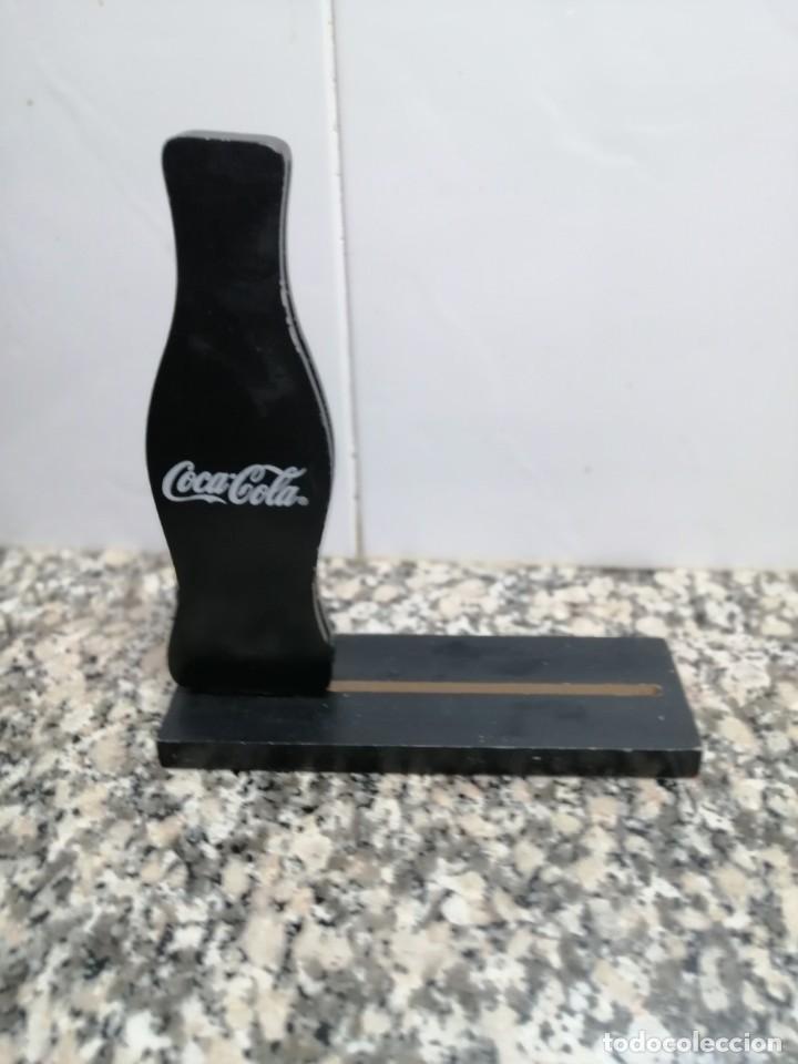 Coleccionismo de Coca-Cola y Pepsi: 1 EXPOSITOR BOTELLA COCA COLA DE MADERA - Foto 1