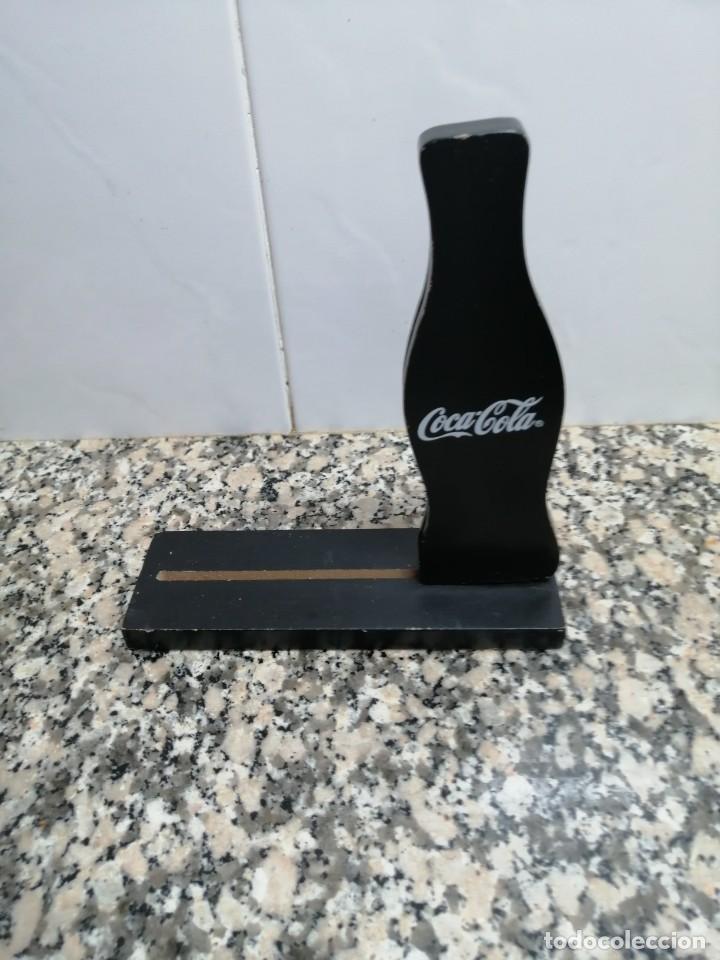 Coleccionismo de Coca-Cola y Pepsi: 1 EXPOSITOR BOTELLA COCA COLA DE MADERA - Foto 3