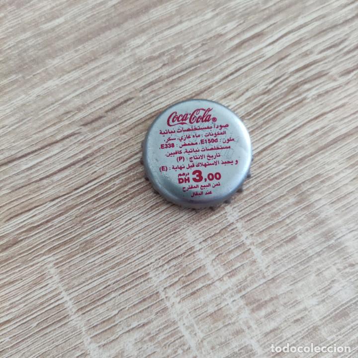 Collecting of Coca-Cola and Pepsi: TAPON CORONA CHAPA METAL - A&Ntilde;O 2000&rsquo;S - COCA-COLA MARRUECOS MAROC