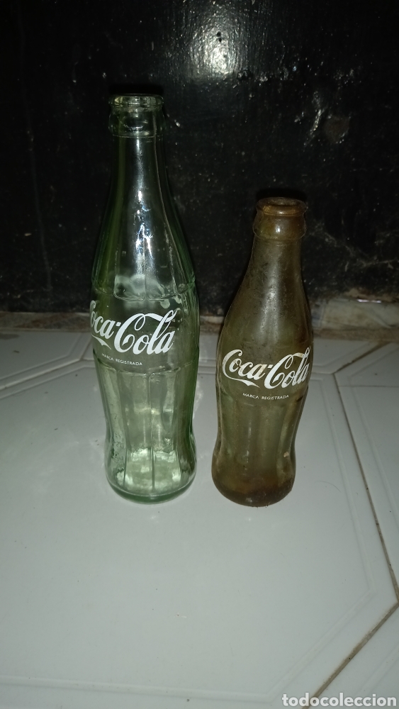 Coleccionismo de Coca-Cola y Pepsi: Botella de coca cola a&ntilde;o 1967 - Foto 2