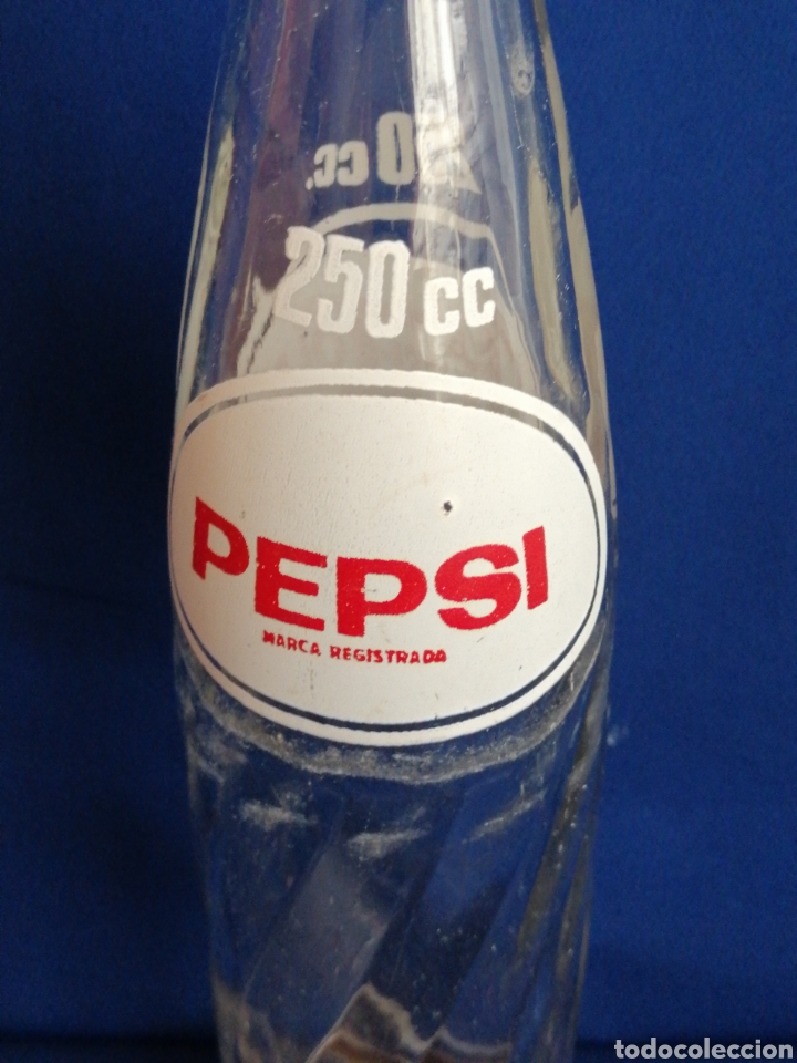 Coleccionismo de Coca-Cola y Pepsi: PEPSI-COLA BOTELLA 250 CC. - Foto 4