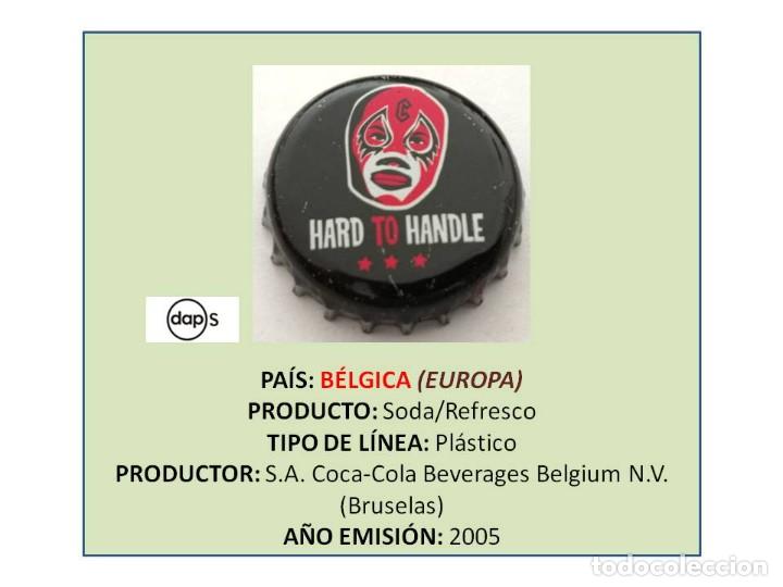 Collectionnisme de Coca-Cola et Pepsi: TAPON CORONA CAPSULA CHAPA COCA-COLA (B&Eacute;LGICA)