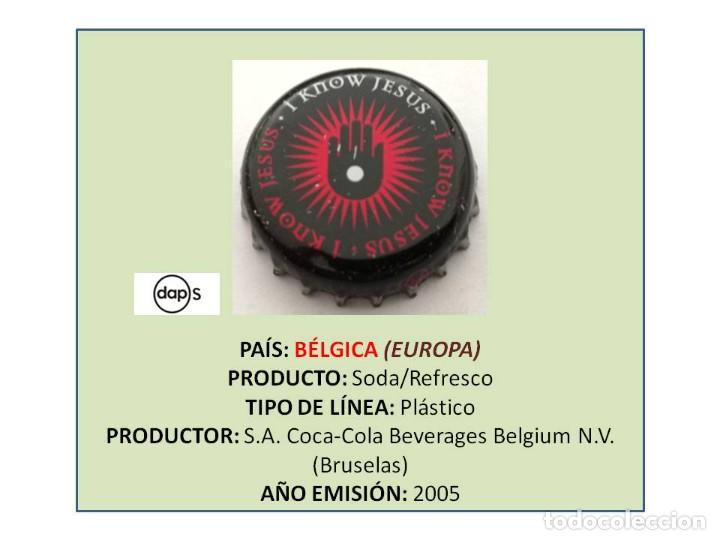 Collectionnisme de Coca-Cola et Pepsi: TAPON CORONA CAPSULA CHAPA COCA-COLA (B&Eacute;LGICA)