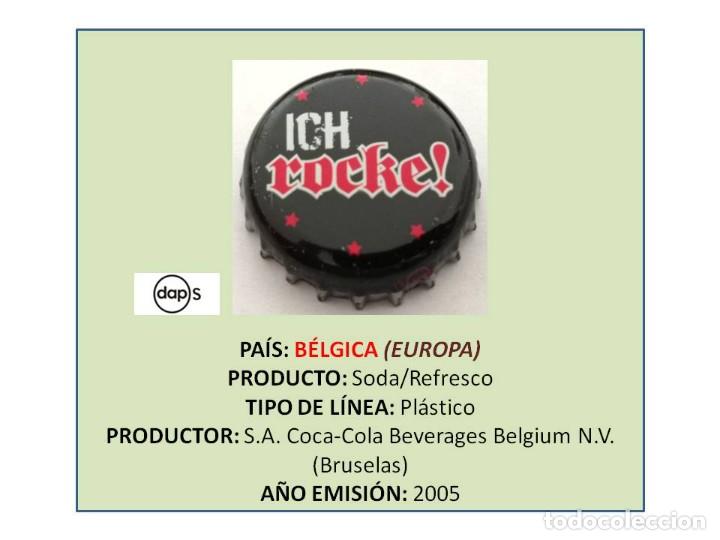 Collectionnisme de Coca-Cola et Pepsi: TAPON CORONA CAPSULA CHAPA COCA-COLA (B&Eacute;LGICA)
