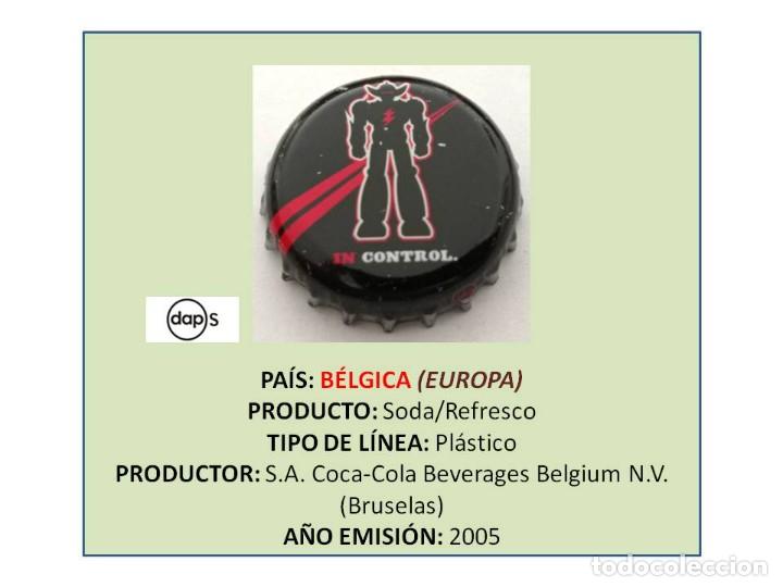 Collectionnisme de Coca-Cola et Pepsi: TAPON CORONA CAPSULA CHAPA COCA-COLA (B&Eacute;LGICA)