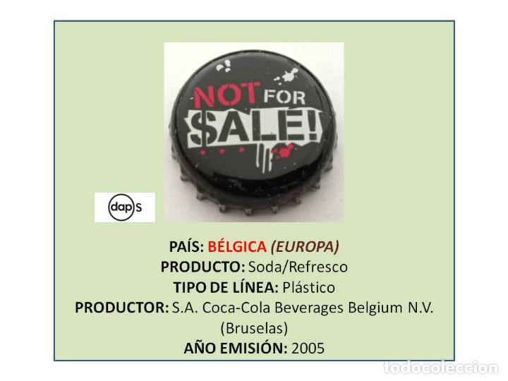 Collectionnisme de Coca-Cola et Pepsi: TAPON CORONA CAPSULA CHAPA COCA-COLA (B&Eacute;LGICA)