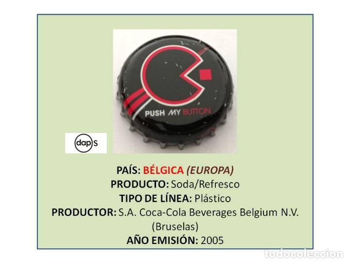 Collectionnisme de Coca-Cola et Pepsi: TAPON CORONA CAPSULA CHAPA COCA-COLA (B&Eacute;LGICA)