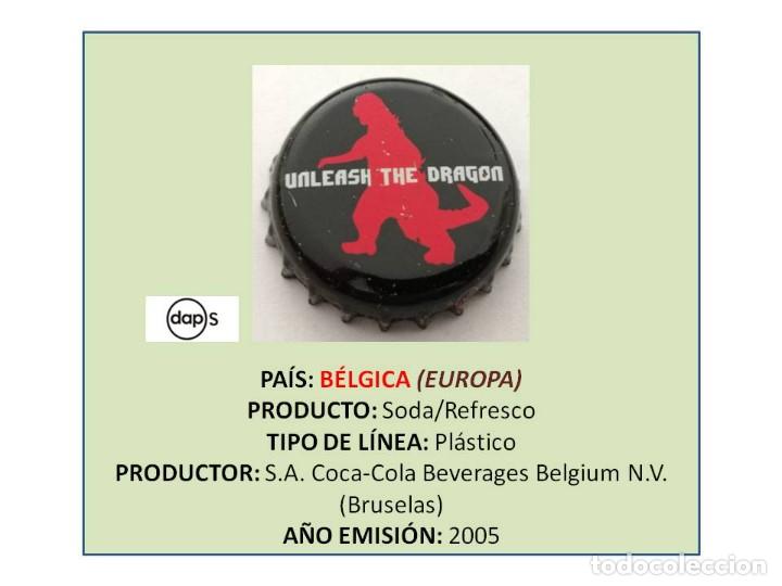 Collectionnisme de Coca-Cola et Pepsi: TAPON CORONA CAPSULA CHAPA COCA-COLA (B&Eacute;LGICA)