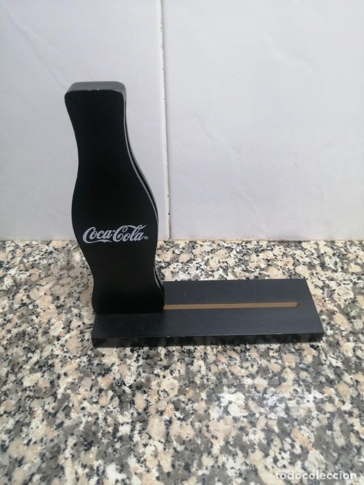 Coleccionismo de Coca-Cola y Pepsi: 1 EXPOSITOR BOTELLA COCA COLA DE MADERA - Foto 1