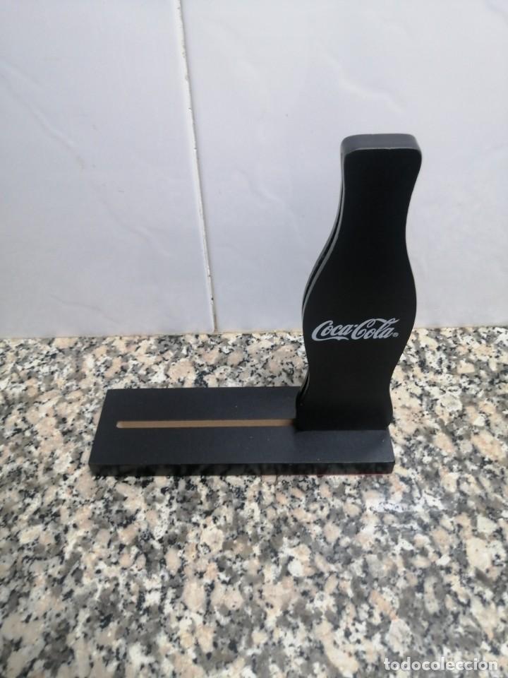 Coleccionismo de Coca-Cola y Pepsi: 1 EXPOSITOR BOTELLA COCA COLA DE MADERA - Foto 2