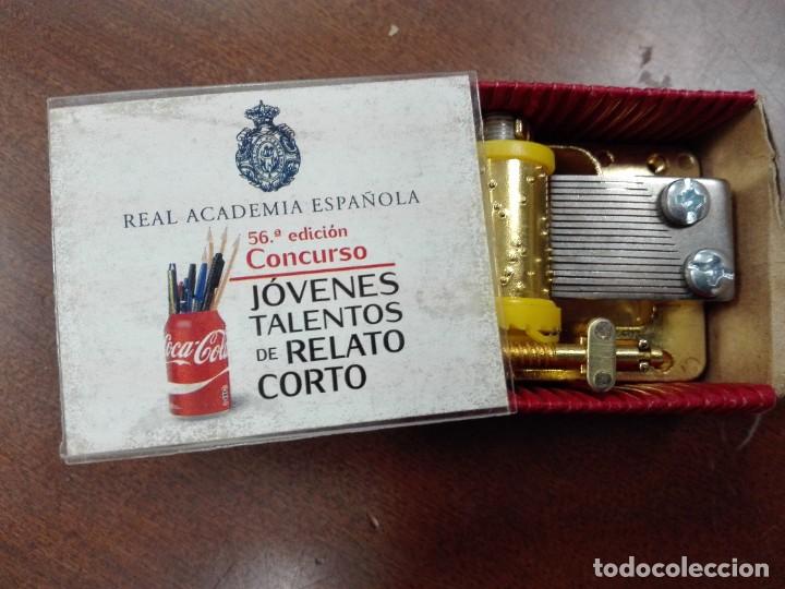 Collecting of Coca-Cola and Pepsi: CAJA DE MUSICA - 56 EDICION CONCURSO JOVENES TALENTOS DE RELATO CORTO - REAL ACADEMIA - COCA COLA