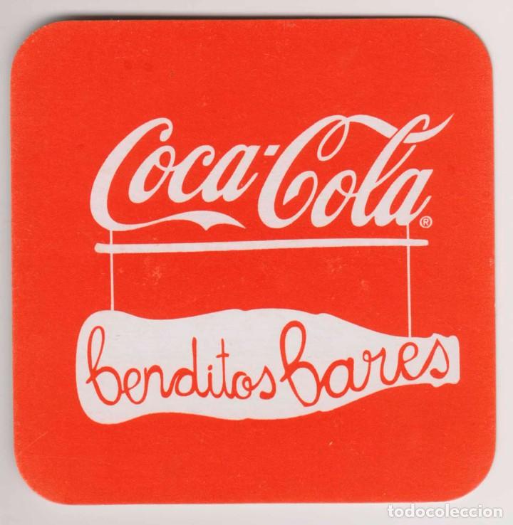 Collecting of Coca-Cola and Pepsi: posavasos COCA COLA BENDITOS BARES refresco soda coaster porta vasos
