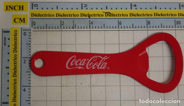 Collecting of Coca-Cola and Pepsi: ABRIDOR DE BOTELLINES ABREBOTELLINES. COCA COLA. METAL. A&Ntilde;OS 80. 30GR