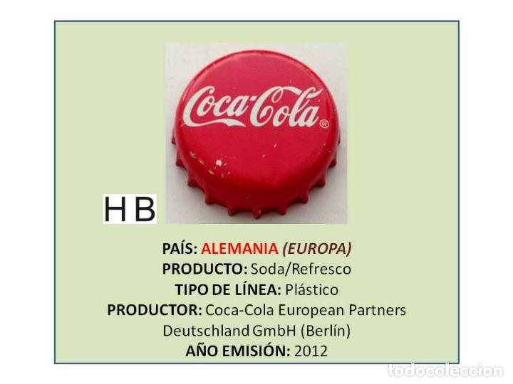 Collectionnisme de Coca-Cola et Pepsi: TAPON CORONA CAPSULA CHAPA COCA-COLA (ALEMANIA)