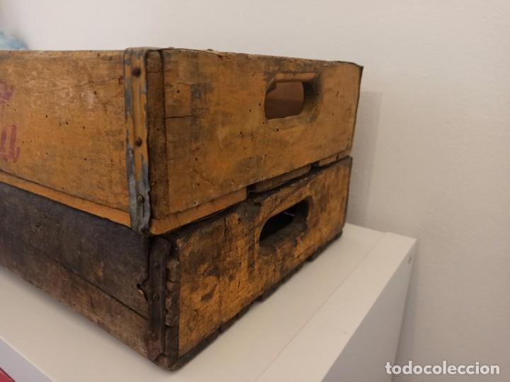 Coleccionismo de Coca-Cola y Pepsi: Lote caja madera coca cola - Foto 3