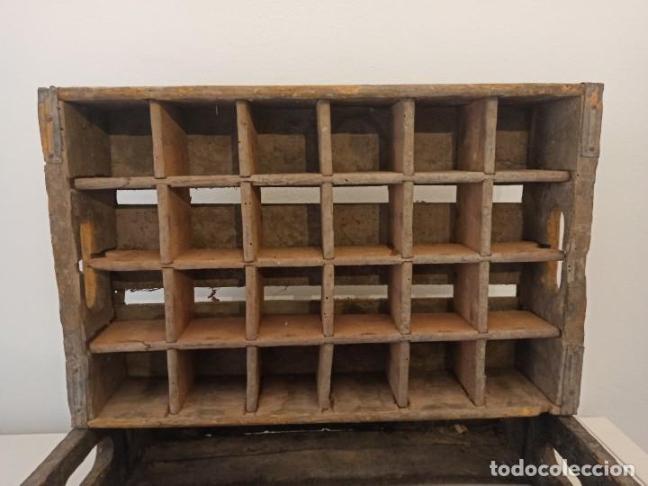 Coleccionismo de Coca-Cola y Pepsi: Lote caja madera coca cola - Foto 5