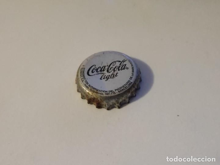 Collecting of Coca-Cola and Pepsi: Chapa Coca Cola Light 6 (U)
