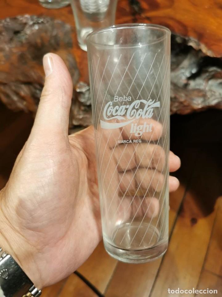 Coleccionismo de Coca-Cola y Pepsi: CINCO VASOS DE COCACOLA - Foto 5