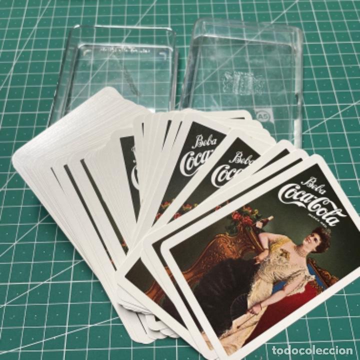 Collecting of Coca-Cola and Pepsi: Baraja de Cartas de Fournier con publicidad de Coca Cola del a&ntilde;o 1965, mujer victoriana