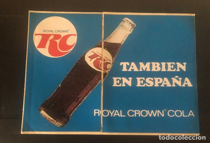 Collecting of Coca-Cola and Pepsi: Pegatina Royal Crown Cola RC muy rara bebidas