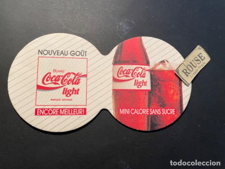 Collecting of Coca-Cola and Pepsi: POSA-VASOS COCA-COLA NOUVEAU GOUT COCA-COLA LIGHT. 17X9 CM.