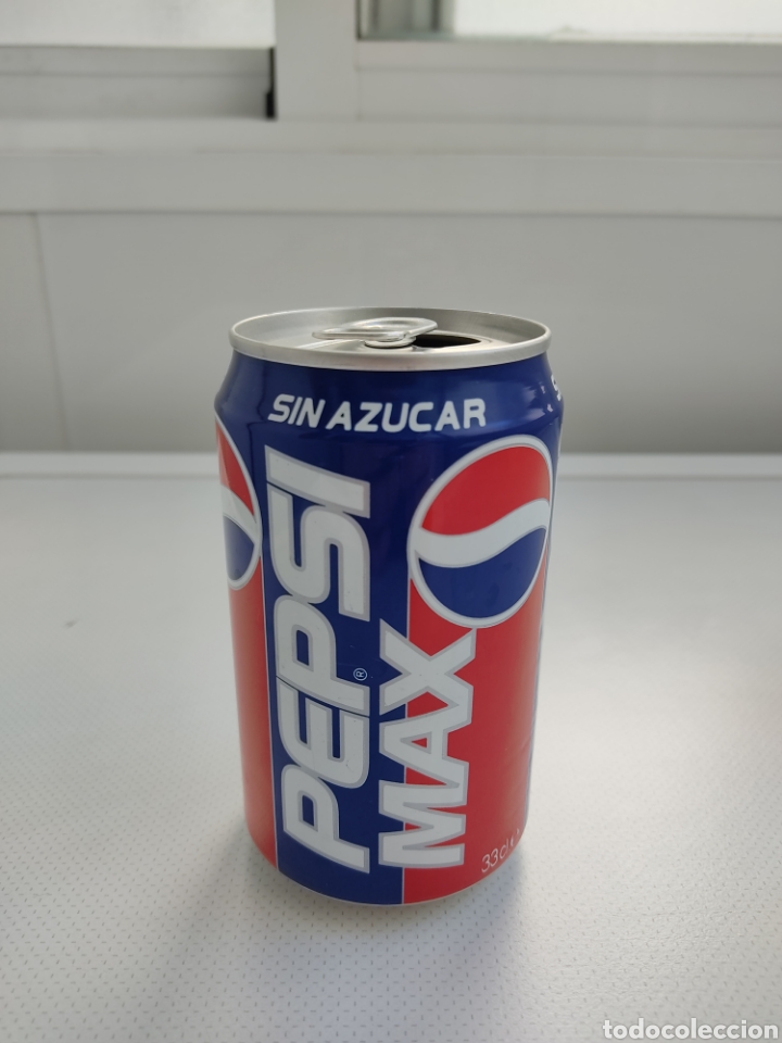 Collecting of Coca-Cola and Pepsi: Pepsi Max sin az&uacute;car lata a&ntilde;os 90