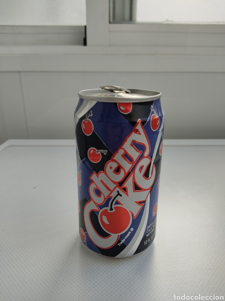 Collecting of Coca-Cola and Pepsi: Cherry Coke lata USA a&ntilde;os 90