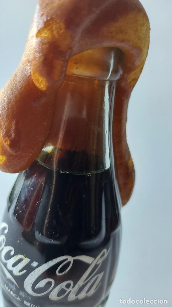 Coleccionismo de Coca-Cola y Pepsi: BOTELLA COCA-COLA CON ESPUMA - Foto 6