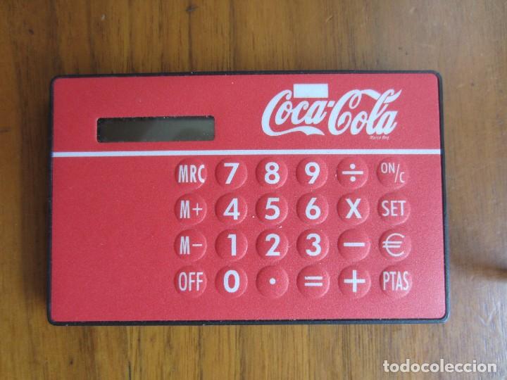 Collecting of Coca-Cola and Pepsi: CALCULADORA DE BOLSILLO-COCA COLA-PROPAGANDA