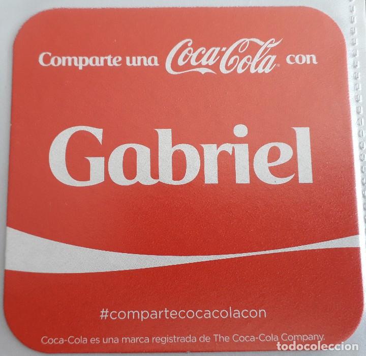 Collecting of Coca-Cola and Pepsi: posavasos de coca cola, comparte una coca cola con Gabriel.