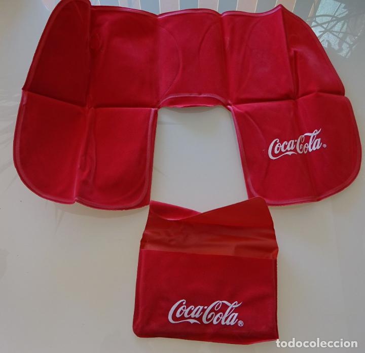 Sammeln von Coca-Cola und Pepsi: ALMOHADA ALMOHADILLA DE VIAJE INFLABLE DE COCA COLA. COCACOLA. FUNDA. 70GR