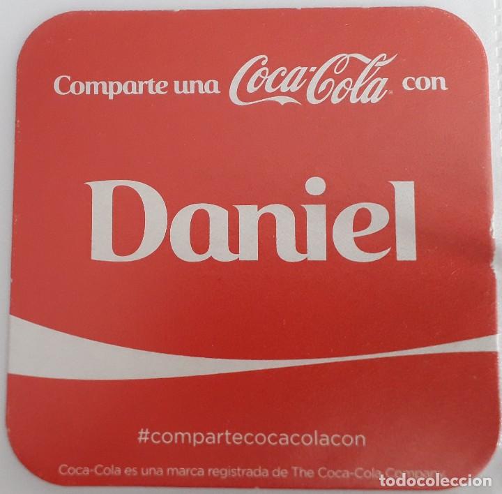 Collecting of Coca-Cola and Pepsi: posavasos de coca cola, comparte una coca cola con Daniel.