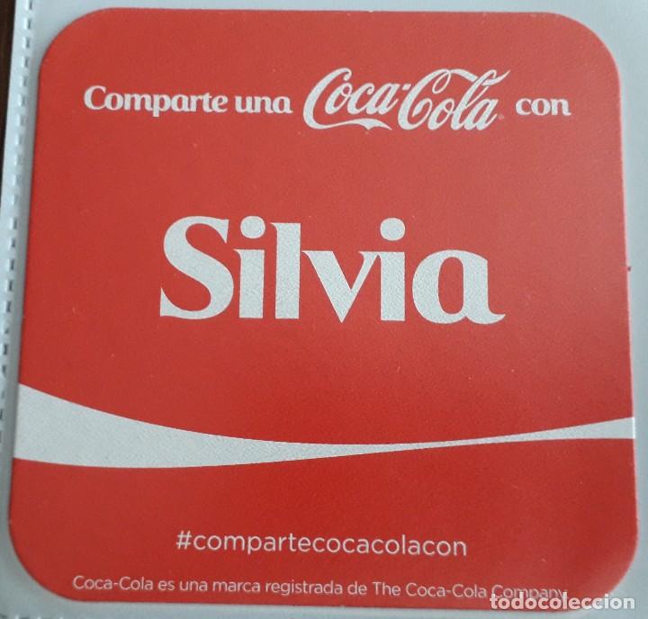 Collecting of Coca-Cola and Pepsi: posavasos de coca cola, comparte una coca cola con Silvia.