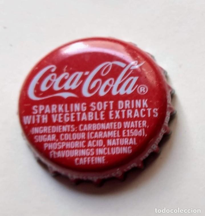 Coleccionismo de Coca-Cola y Pepsi: CHAPA - TAPA CORONA COCA COLA - EN INGLES - CAPS - TAPON