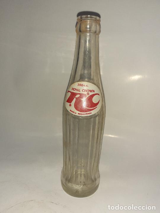 Collectionnisme de Coca-Cola et Pepsi: BOTELLA ROYAL CROWN A&Ntilde;OS 70