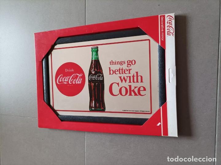 Sammeln von Coca-Cola und Pepsi: CARTEL ESPEJO TIPO VINTAGE COCA COLA MEDIDAS :36,5 CM X 26,5 CM NUEVO