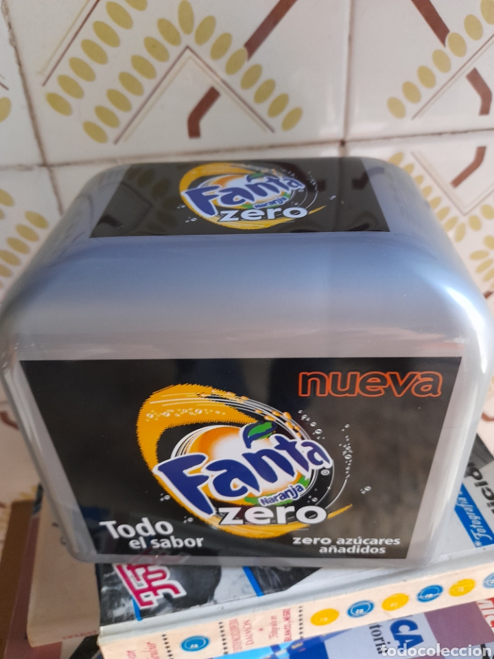 Coleccionismo de Coca-Cola y Pepsi: Servilletero de Fanta Zero - Foto 4