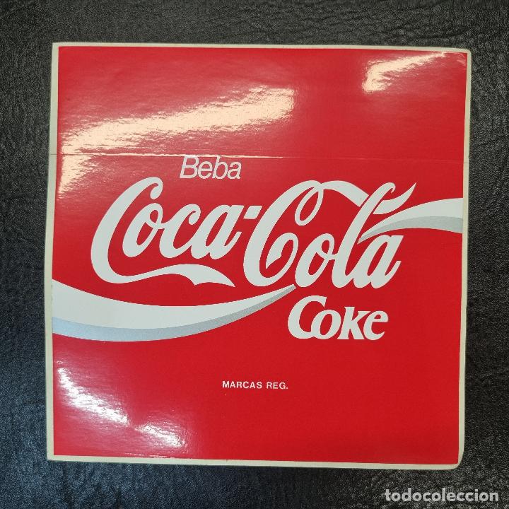 Collecting of Coca-Cola and Pepsi: SUPER AHESIVO PEGATINA PUBLICIDAD DE COCA COLA COKE GRANDE ORIGINAL