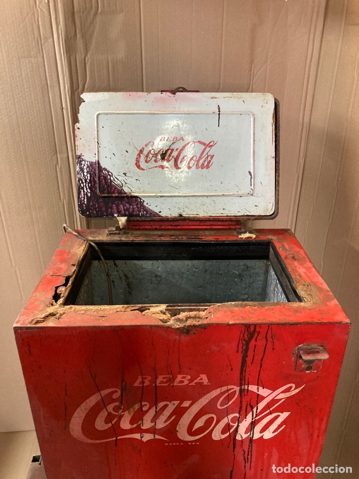 Coleccionismo de Coca-Cola y Pepsi: Nevera Coca-Cola - Foto 3