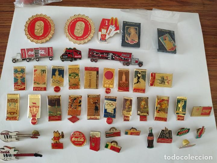 Coleccionismo de Coca-Cola y Pepsi: Pines de Coca cola Coca-cola PACK INDIVISIBLE - Foto 1