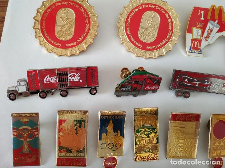 Coleccionismo de Coca-Cola y Pepsi: Pines de Coca cola Coca-cola PACK INDIVISIBLE - Foto 2
