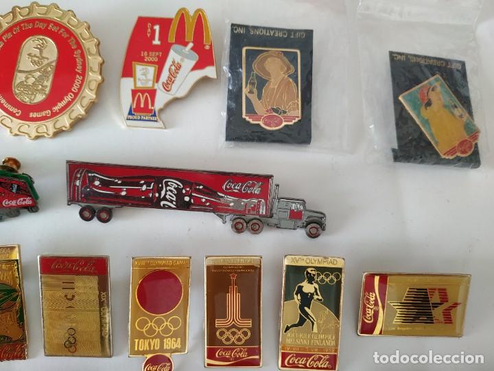 Coleccionismo de Coca-Cola y Pepsi: Pines de Coca cola Coca-cola PACK INDIVISIBLE - Foto 3
