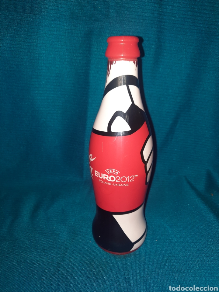 Coleccionismo de Coca-Cola y Pepsi: BOTELLA DE COCA COLA, PUBLICIDAD EUROCOPA 2012, BUBUCELA POLONIA UKRANIA