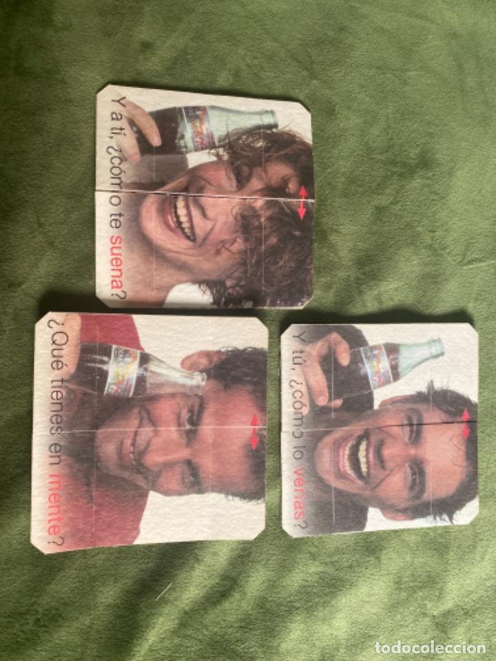 Collectionnisme de Coca-Cola et Pepsi: LOTE POSAVASOS COCA-COLA COCACOLA HAZ TU VIDA PLEGABLES